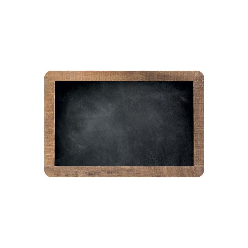 ETIQUETTE RUSTIK 240x160 mm - neutre, sans roulettes, sans attachemen