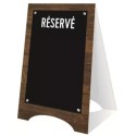 CHEVALET PRAHA 60x100 mm - réservé + découpe, 1 pliage (lot de 10)