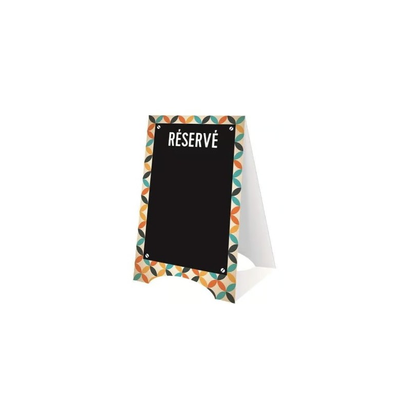 CHEVALET PALERMO 60x100 mm - réservé + découpe, 1 pliage (lot de 10)