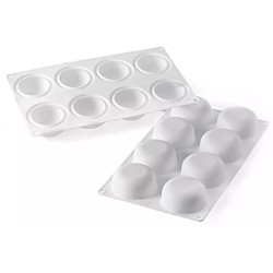 PLAQUE SILICONE RONDS BOMBES