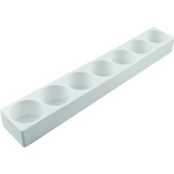 PLAQUE SILICONE 380X58 - 7 multiflex Ø 45xht25 mm - 40ml