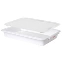 Couvercle pour bac à pâton 13 L– empilage stable et résistance thermique