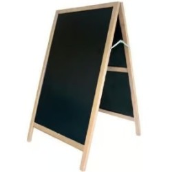 CHEVALET DE TROTTOIR GM ALIZÉ - entourage bois exotique naturel