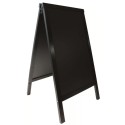 CHEVALET DE TROTTOIR 930x505 mm - teinté noir vieilli