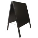 CHEVALET DE TROTTOIR 850x600 mm - teinté noir vieilli