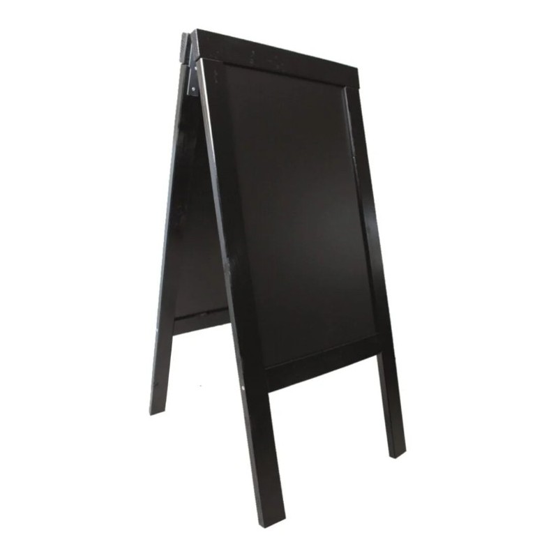 CHEVALET DE TROTTOIR 1150x560 mm - teinté noir vieilli