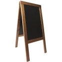 CHEVALET DE TROTTOIR 1150x560 mm - teinté chêne