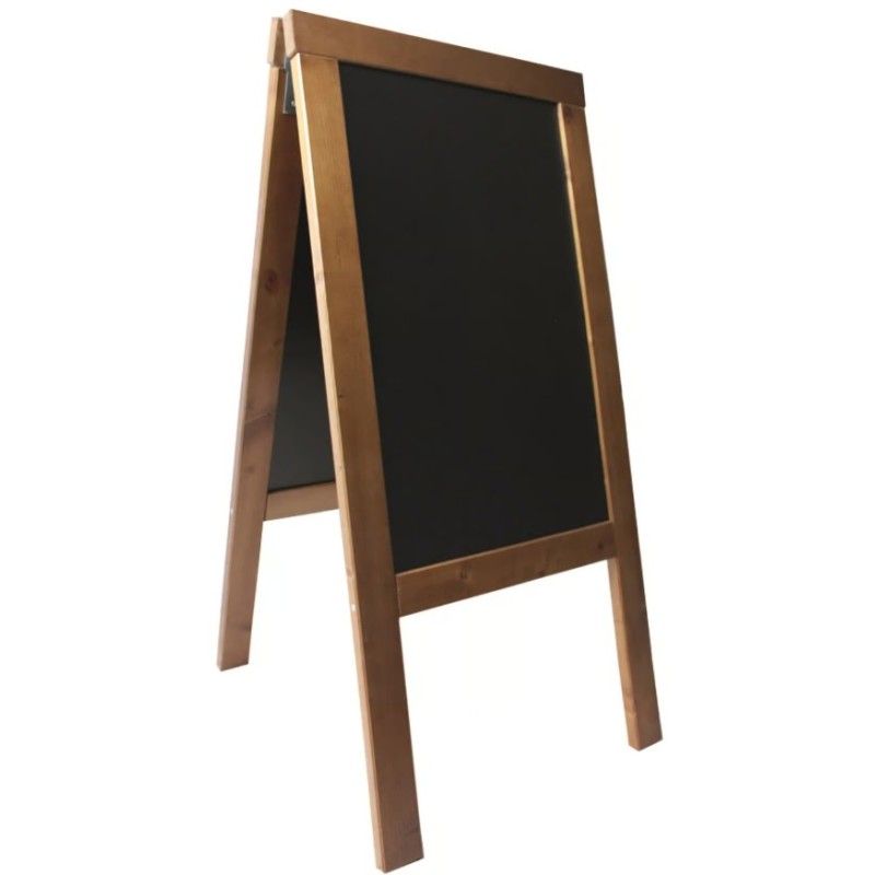 CHEVALET DE TROTTOIR 1150x560 mm - teinté chêne