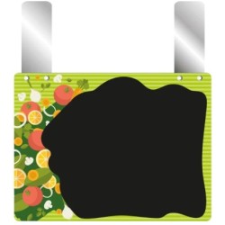 ETIQUETTE FARANDOLE 200x150 mm - neutre, grandes pattes (lot de 10)