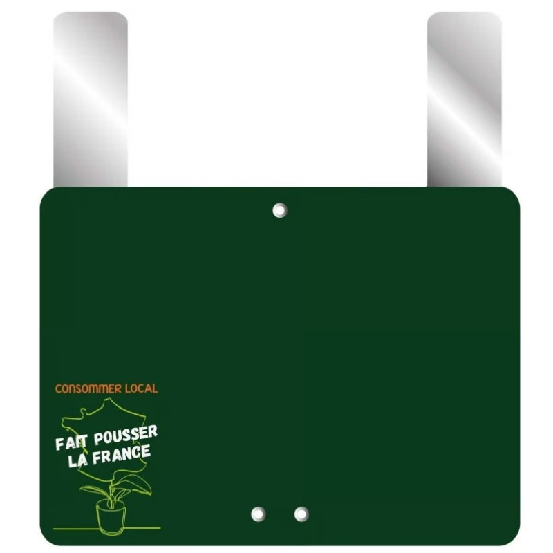 ETIQUETTE CONSOMMER LOCAL…FRANCE 150x100 mm - neutre, grandes pattes 