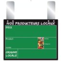 ETIQUETTE PRODUCTEURS LOCAUX 150x110 mm - VOCC, grandes pattes (lot d