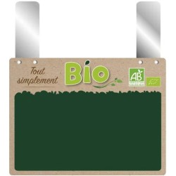 ETIQUETTE SIMPLT BIO 200x150 mm - neutre, sans roulettes, grandes pat