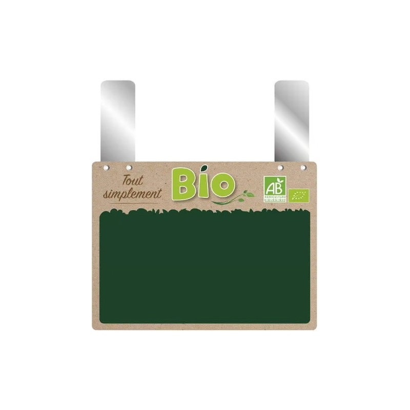 ETIQUETTE SIMPLT BIO 200x150 mm - neutre, sans roulettes, grandes pat