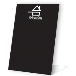 CHEVALET FAIT MAISON 150x220 mm – retour plié à chaud (lot de 3)