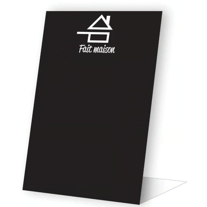 CHEVALET FAIT MAISON 150x220 mm – retour plié à chaud (lot de 3)