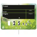 ETIQUETTE BIO FRAIS F&L VOC 150x100 mm – à roulettes, pique inox (lot