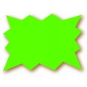 ECLATÉ 150x100 mm fluo vert (lot de 25)
