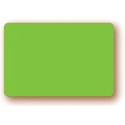 ÉTIQUETTE 100x70 mm fluo vert, sans roulettes, sans attachement (lot 