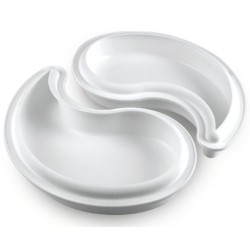MOULE SILICONE - 1 yin&yang 245x195xht50 mm - 2500ml