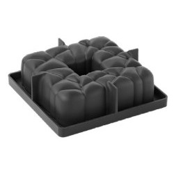 MOULE SILICONE - 1 square 150x150xht55 mm - 1000ml