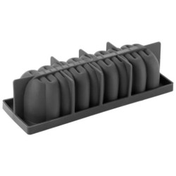 MOULE SILICONE BUCHE - Décor crème 250x84xht75 mm - 1000ml