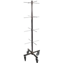 TOURNIQUET PORTE USTENSILES - 4 NIV - roues composite