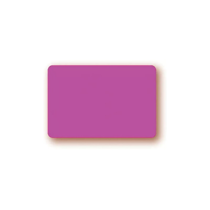 ÉTIQUETTE 60x40 mm fluo rose, sans roulettes, sans attachement (lot d