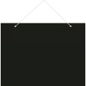 PANCARTE 200x150 mm – ardoise noire, fil nylon (lot de 10)