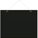 PANCARTE 300x200 mm – ardoise noire, fil nylon (lot de 10)