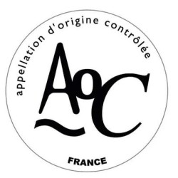 POCHETTE 60 LOGOS ADHESIF "AOC" - Ø 16 mm