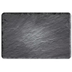 ETIQUETTE 80x60 mm – Schiste neutre, sans roulettes, sans attachement