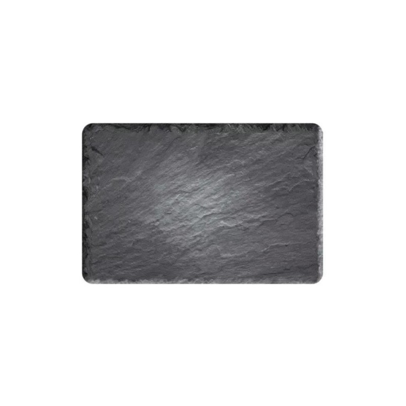 ETIQUETTE 120x80 mm – Schiste neutre, sans roulettes, sans attachemen