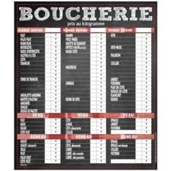 TARIF 700x800 mm Tonio Boucherie VBVA + fil nylon