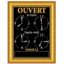 PANNEAU horaires 150x200 mm Ornement + fil nylon