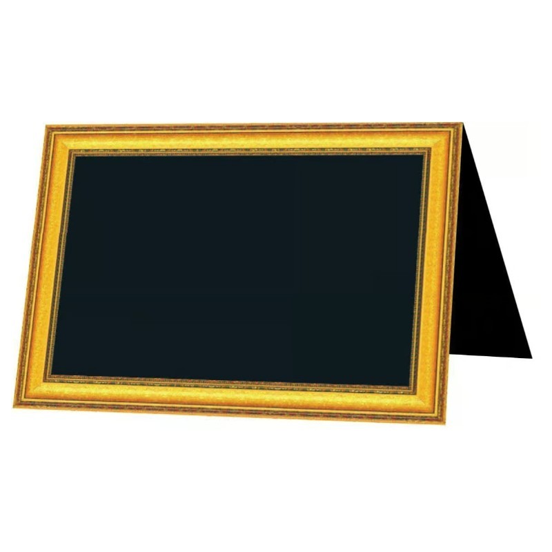 CHEVALET 70x50 mm Ornement neutre (lot de 10)