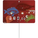 ETIQUETTE POISSON REDFISH