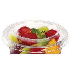 COUVERCLE PLAT POUR POT A DESSERT - Ø 101 x ht 12,4 mm (Lot de 50)
