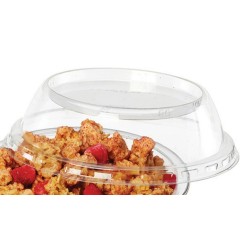 COUVERCLE DÔME POUR POT A DESSERT - Ø 101 x ht 27 mm (Lot de 50)