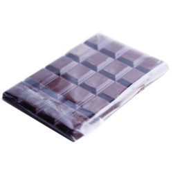 SACHET RABAT POUR TABLETTE A CHOCOLAT - 180x90 mm (Lot de 500)