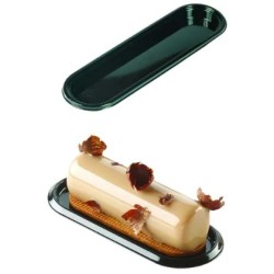 COUPELLE PÂTISSERIE OVALE NOIRE