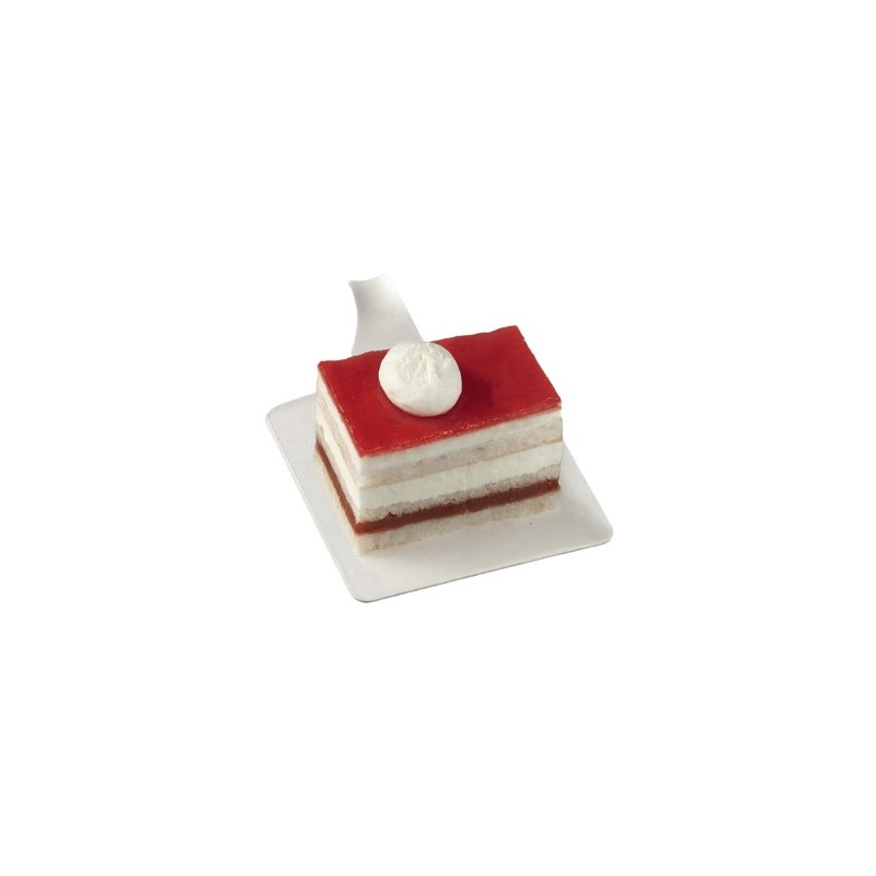 LANGUETTE PULPE CARREE BLANCHE - Dim 80x80 mm (Lot de 100)