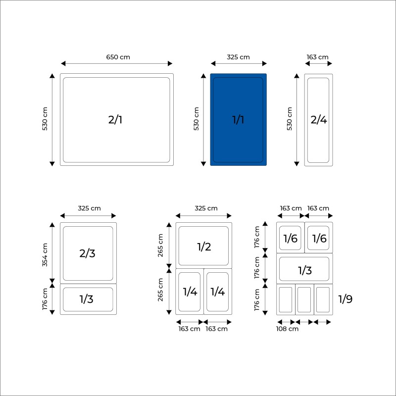BAC GASTRO POLYCARBONATE FUME
