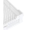 CAISSE FINEMENT AJOUREE/ECHANCREE 600X400XHT150 - 29 L - BLANC