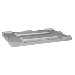 COUVERCLE POUR BAC ROTOMOULE / BAC AVEC ARMATURE 500 L