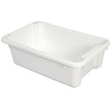 BAC PLEIN RENFORCE EMPILABLE/EMBOITABLE 40 L - 665X420X210 - BLANC