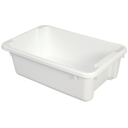 BAC PLEIN RENFORCE EMPILABLE/EMBOITABLE 40 L - 665X420X210 - BLANC