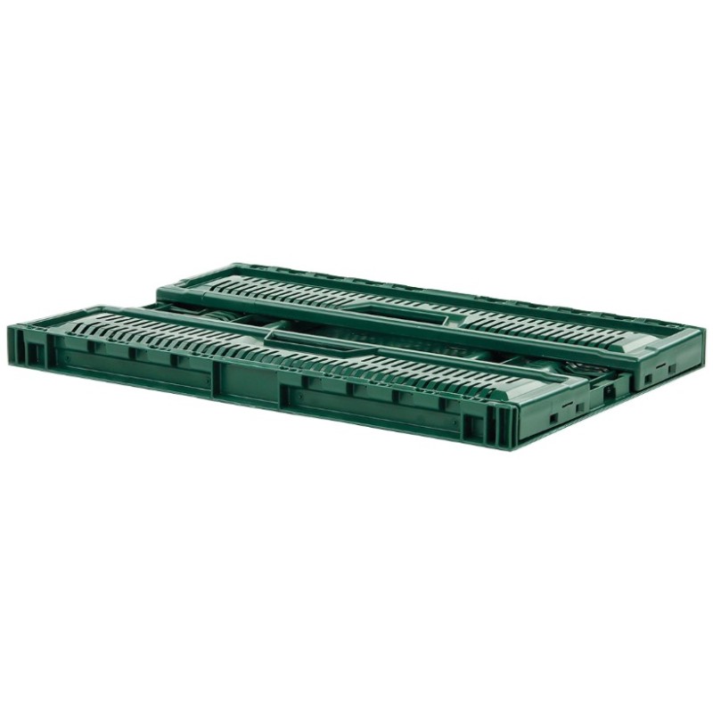 CAISSE PLIABLE / EMPILABLE VERTE