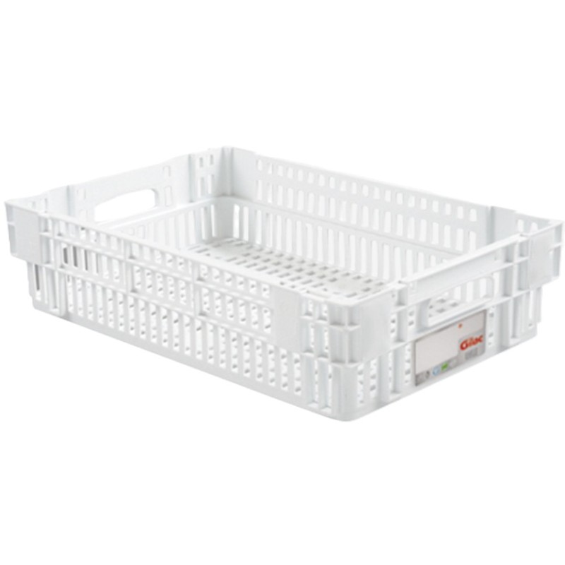CAISSE AJOUREE EMPILABLE EMBOITABLE HACCP