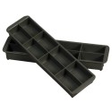 CASIER POUR BAC D'INTERVENTION A POIGNEE - 385x104 ht 42 mm - GRIS