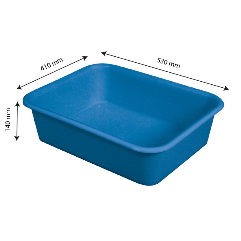 BAC RECTANGULAIRE A PATONS 20 LITRES